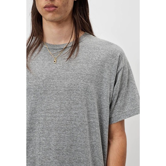 John Elliott Gray Short Sleeve Tee - Picture 5 of 7